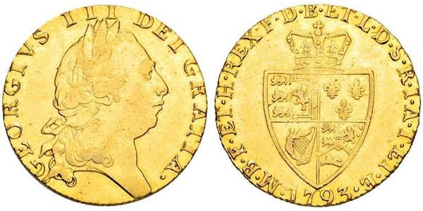 1 Гинея Королевство Великобритания (1707-1801) Золото Георг III (1738-1820)