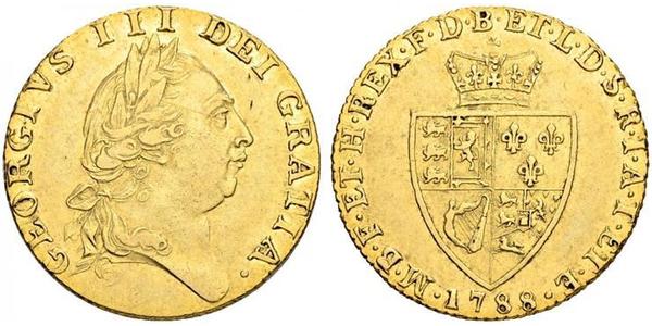 1 Гинея Королевство Великобритания (1707-1801) Золото Георг III (1738-1820)