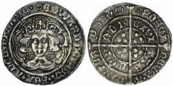1 Гроут Королевство Англия (927-1649,1660-1707) Серебро Эдуард IV (1442-1483)