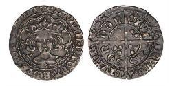 1 Гроут Королівство Англія (927-1649,1660-1707) Срібло Едвард IV (1442-1483)
