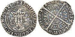 1 Гроут Королівство Шотландії(843-1707) Срібло James IV of Scotland (1473-1513)