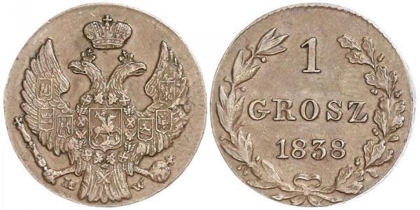 1 Грош Царство Польское (1815-1915) / Польша  