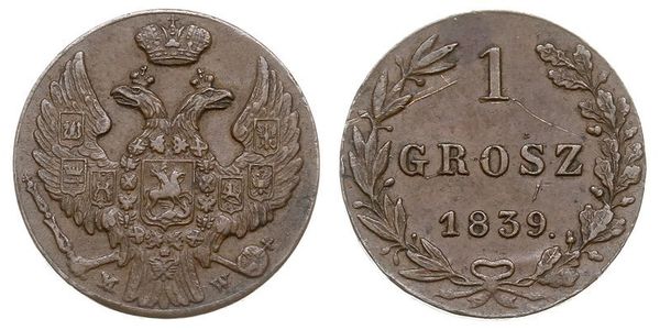 1 Грош Царство Польское (1815-1915) / Польша  
