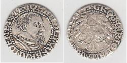 1 Грош Федеральні землі Німеччини / Німеччина / Margraviate of Brandenburg (1157–1806) Срібло 