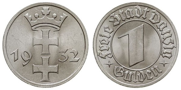 1 Гульден Gdansk (1920-1939)  