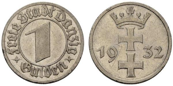 1 Гульден Gdansk (1920-1939)  