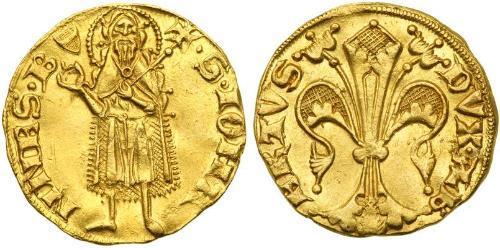 1 Гульден Австрия Золото Albert II of Austria (1298 - 1358)