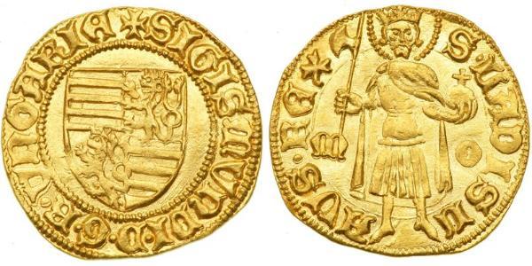 1 Гульден Королiвство Угорщина (1000-1918) Золото Sigismund, Holy Roman Emperor (1368 -1437)