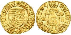 1 Гульден Королевство Венгрия (1000-1918) Золото Sigismund, Holy Roman Emperor (1368 -1437)