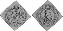 1 Гульден Княжество Трансильвания (1571-1711) Серебро 
