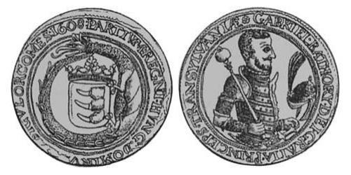 1 Гульден Княжество Трансильвания (1571-1711) Серебро 