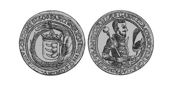 1 Гульден Княжество Трансильвания (1571-1711) Серебро 