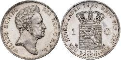 1 Гульден Нидерланды Серебро William I of the Netherlands (1772 - 1843)
