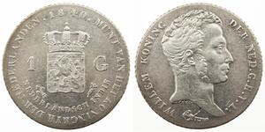 1 Гульден Нидерланды Серебро William I of the Netherlands (1772 - 1843)