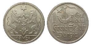 1 Гульден Gdansk (1920-1939) Срібло 