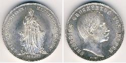 1 Гульден Велике герцогство Баден (1806-1918) Срібло 