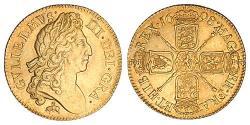 1 Гінея Королівство Англія (927-1649,1660-1707) Золото Вільгельм III (1650-1702)