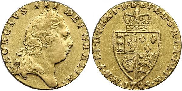 1 Гінея Королівство Великобританія (1707-1801) Золото Георг III (1738-1820)