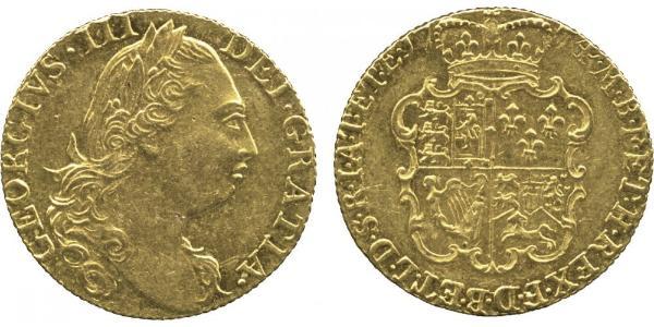 1 Гінея Королівство Великобританія (1707-1801) Золото Георг III (1738-1820)