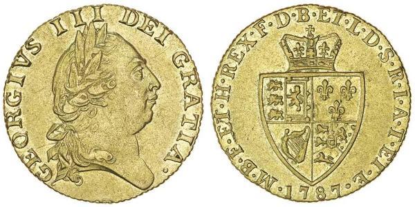 1 Гінея Королівство Великобританія (1707-1801) Золото Георг III (1738-1820)