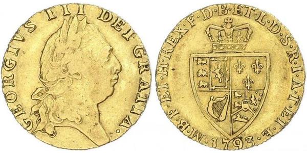 1 Гінея Королівство Великобританія (1707-1801) Золото Георг III (1738-1820)
