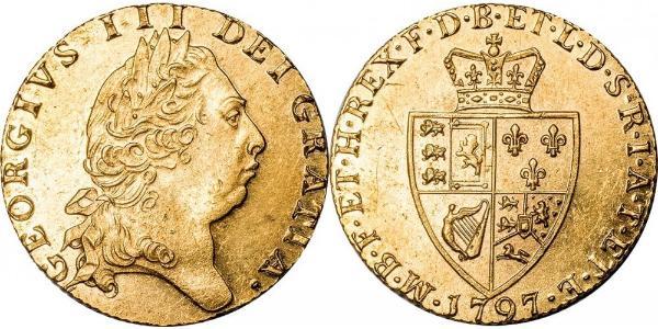 1 Гінея Королівство Великобританія (1707-1801) Золото Георг III (1738-1820)