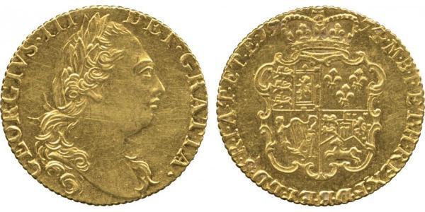 1 Гінея Королівство Великобританія (1707-1801) Золото Георг III (1738-1820)