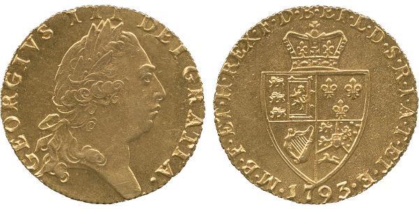 1 Гінея Королівство Великобританія (1707-1801) Золото Георг III (1738-1820)
