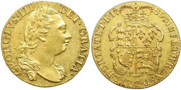 1 Гінея Королівство Великобританія (1707-1801) Золото Георг III (1738-1820)