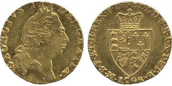 1 Гінея Королівство Великобританія (1707-1801) Золото Георг III (1738-1820)