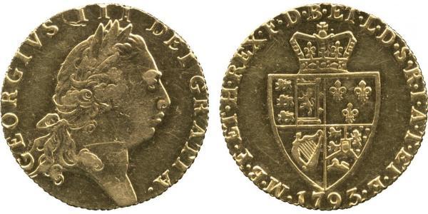1 Гінея Королівство Великобританія (1707-1801) Золото Георг III (1738-1820)