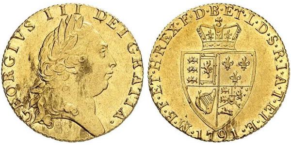 1 Гінея Королівство Великобританія (1707-1801) Золото Георг III (1738-1820)