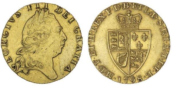 1 Гінея Королівство Великобританія (1707-1801) Золото Георг III (1738-1820)