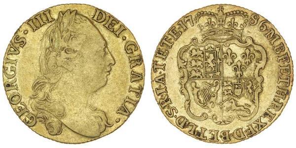 1 Гінея Королівство Великобританія (1707-1801) Золото Георг III (1738-1820)