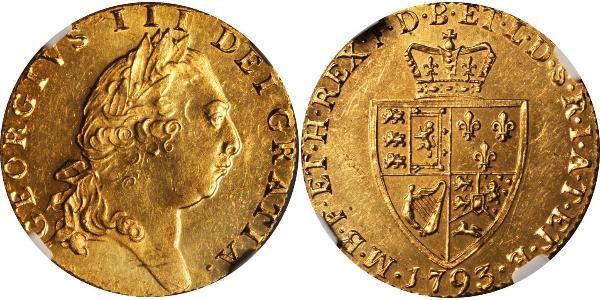 1 Гінея Королівство Великобританія (1707-1801) Золото Георг III (1738-1820)