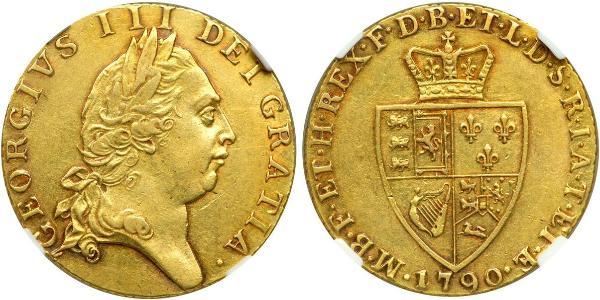 1 Гінея Королівство Великобританія (1707-1801) Золото Георг III (1738-1820)
