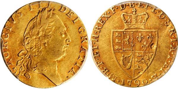 1 Гінея Королівство Великобританія (1707-1801) Золото Георг III (1738-1820)