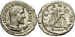 1 Денарий Римская империя (27BC-395) Серебро Максимин I (173-238)