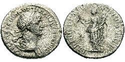 1 Денарий Римская империя (27BC-395) Серебро Траян (53-117)