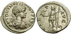 1 Денарий Римская империя (27BC-395) Серебро Каракалла (188-217)