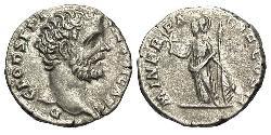 1 Денарий Римская империя (27BC-395) Серебро Клодий Альбин (150-197)