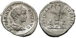 1 Денарий Римская империя (27BC-395) Серебро Каракалла (188-217)