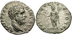 1 Денарий Римская империя (27BC-395) Серебро Клодий Альбин (150-197)