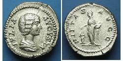 1 Денарий Римская империя (27BC-395) Серебро Юлия Домна (?-217)