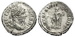 1 Денарий Римская империя (27BC-395) Серебро Септимий Север (145- 211)