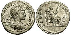 1 Денарий Римская империя (27BC-395) Серебро Каракалла (188-217)