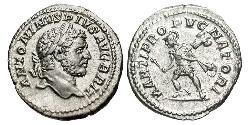 1 Денарий Римская империя (27BC-395) Серебро Каракалла (188-217)