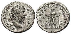 1 Денарий Римская империя (27BC-395) Серебро Септимий Север (145- 211)