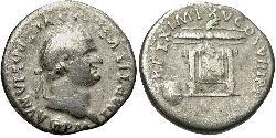 1 Денарий Римская империя (27BC-395) Серебро Домициан (51-96)