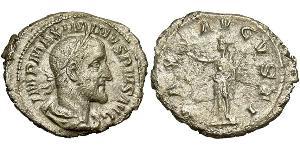 1 Денарий Римская империя (27BC-395) Серебро Максимин I (173-238)